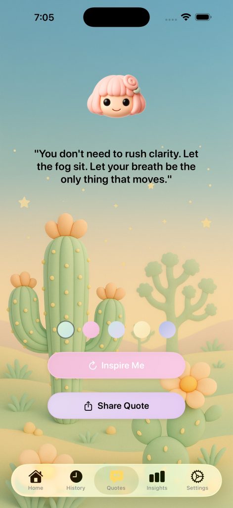 Feelis app screen 8